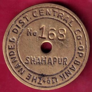 Token:- The Nanded Dist. Central Co.Op. Bank Limited SHAHAPUR 168 - F2635