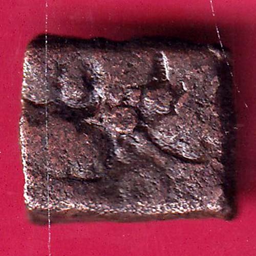 “RARE” CENTRAL INDIA VIDISHA ERAN SMALL PUNCHMARK COPPER COIN - F2637