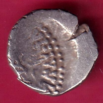 ANCIENT INDIA KSHATRAP DYNASTY KING PORTRAIT SILVER COIN  – F2645 - Image 2