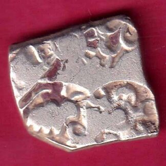 ANCIENT INDIA MAURYAN PERIOD MAGADH DYNASTY SILVER PUNCHMARK –F2707
