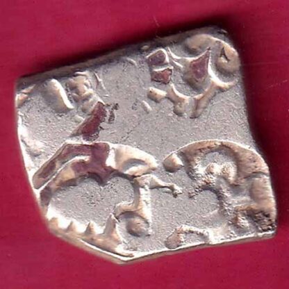 ANCIENT INDIA MAURYAN PERIOD MAGADH DYNASTY SILVER PUNCHMARK –F2707