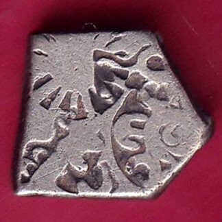 ANCIENT INDIA MAURYAN PERIOD MAGADH DYNASTY SILVER PUNCHMARK  –F2709