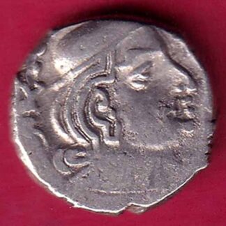 ANCIENT INDIA KSHATRAP DYNASTY KING PORTRAIT SILVER COIN –F2710