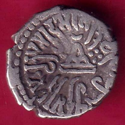 ANCIENT INDIA KSHATRAP DYNASTY KING PORTRAIT SILVER COIN –F2732 - Image 2