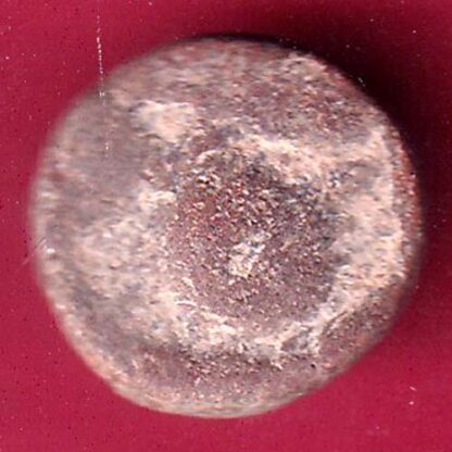 ANCIENT INDIA SATAVAHANA IKSHVAKU DYNASTY LEAD UNIT ELEPHANT STANDING COIN - F2762 - Image 2