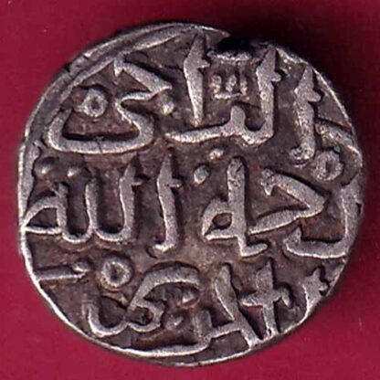 DELHI SULTAN 727 MOHD.BIN TUGHLOUQUE SHAH 6 GANI COIN – F2786 - Image 2