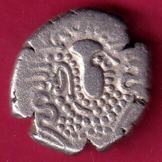 ANCIENT INDIA GADHAYA DYNASTY KING PORTRAIT COIN– FB9006