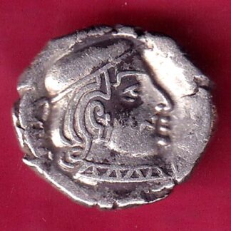 ANCIENT INDIA KSHATRAP DYNASTY KING PORTRAIT SILVER COIN – FB9027