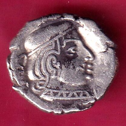 ANCIENT INDIA KSHATRAP DYNASTY KING PORTRAIT SILVER COIN – FB9027