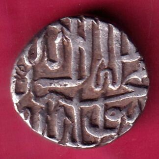 MUGHALS MOHD. AKBAR MAHMUDI SILVER COIN - FB9052
