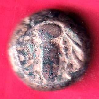 ANCIENT INDIA GADHAYA DYNASTY “SHREE OMKAR VERIETY” KING PORTRAIT COIN - FB9058