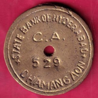 BANK TOKEN: STATE BANK OF HYDERABAD DHAMANGAON 529 - FB9093