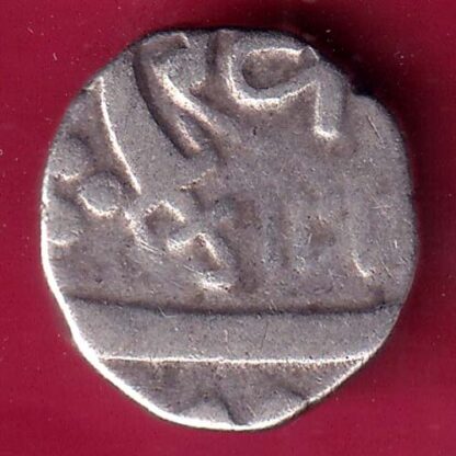 Baroda state khande rao Half rupee silver coin - FB9109 - Image 2