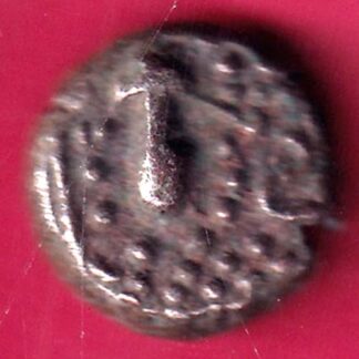 ANCIENT INDIA GADHAYA DYNASTY KING PORTRAIT COIN - FB9129