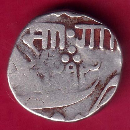 BARODA STATE SAYAJI RAO GAYAKWAD SILVER ONE RUPEE - FB9161