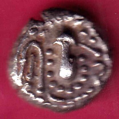 ANCIENT INDIA GADHAYA DYNASTY KING PORTRAIT COIN - FB9188