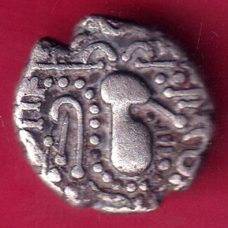 ANCIENT INDIA GADHAYA DYNASTY KING PORTRAIT COIN  – FB9326