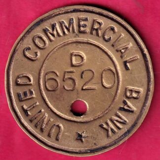 bank token: united commercial bank D 6520- FB9335