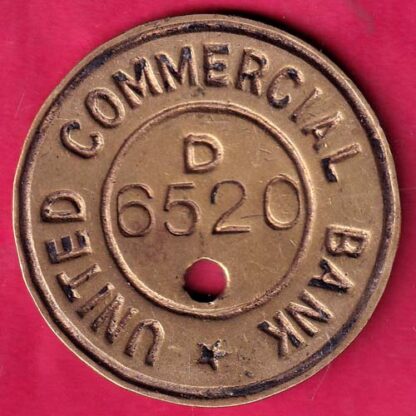 bank token: united commercial bank D 6520- FB9335