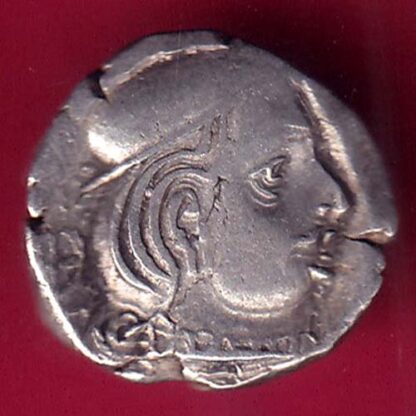 ANCIENT INDIA KSHATRAP DYNASTY KING PORTRAIT SILVER COIN – fb9418