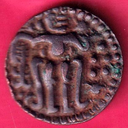 CANDY OF KINGDOM CEYLON CHOLA SAHASSA MALLA COPPER COIN - FB9456 - Image 2