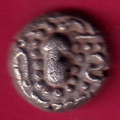 ANCIENT INDIA GADHAYA DYNASTY KING PORTRAIT COIN  – Fb9487