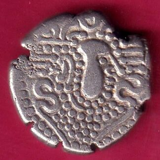 ANCIENT INDIA GADHAYA DYNASTY KING PORTRAIT COIN  – FB9504
