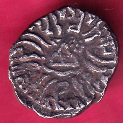 ANCIENT INDIA KSHATRAP DYNASTY KING PORTRAIT SILVER COIN - FB9515 - Image 2