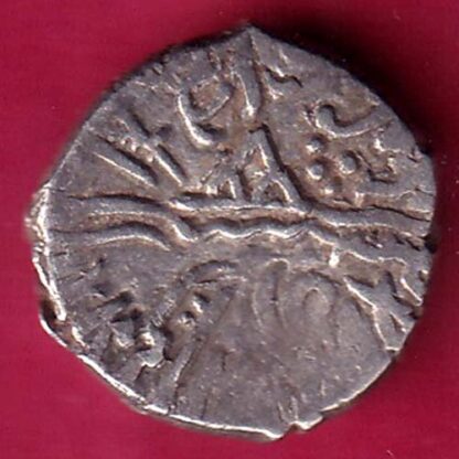 ANCIENT INDIA KSHATRAP DYNASTY KING PORTRAIT SILVER COIN –F2902 - Image 2