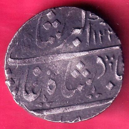 BOMBAY PRESIDENCY INO AKBARSHAH AHEMEDABAD MINT ONE RUPEE SILVER – F2963
