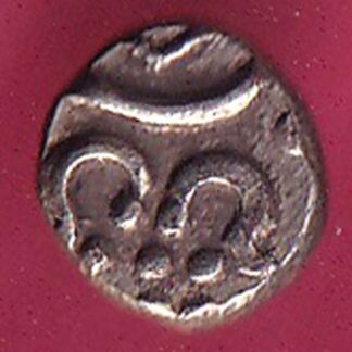 TRAVANCOR STATE RAJARAM VERMA IV SILVER CHUKRAM COIN  - F2995