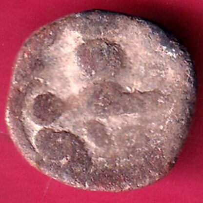 ANCIENT INDIA SATAVAHANA IKSHVAKU DYNASTY LEAD UNIT ELEPHANT STANDING COIN - F3006 - Image 2