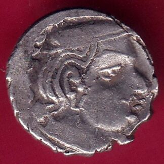 ANCIENT INDIA KSHATRAP DYNASTY KING PORTRAIT SILVER COIN - F3034