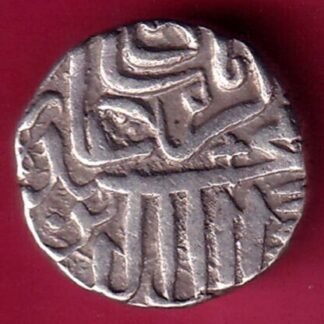 MUGHALS MOHD. AKBAR MAHMUDI SILVER COIN - F3058