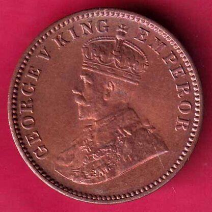 BRITISH INDIA 1936 GEORGE V ONE QUARTER ANNA - F3097 - Image 2