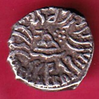 ANCIENT INDIA KSHATRAP DYNASTY KING PORTRAIT SILVER COIN - F3121
