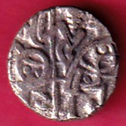 DELHI SULTAN SAMANT DEVA HORSE MAN & BULL TYPE COIN  - F3123 - Image 2