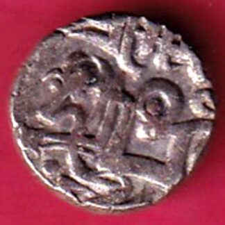 DELHI SULTAN SAMANT DEVA HORSE MAN & BULL TYPE COIN  - F3123