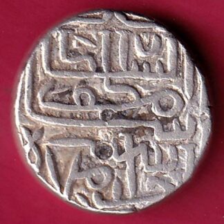 GUJARAT SULTAN MUZAFFAR SHAH ONE TANKA SILVER COIN – F3217