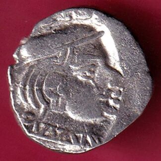 ANCIENT INDIA KSHATRAP DYNASTY KING PORTRAIT SILVER COIN– F3242