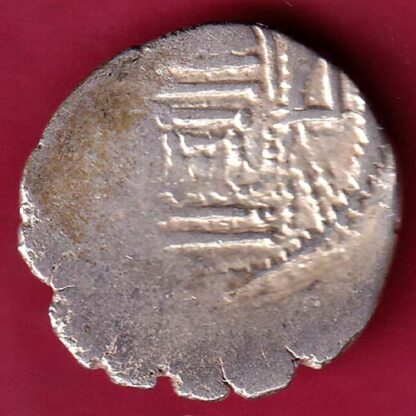 ANCIENT INDIA GADHAYA DYNASTY KING PORTRAIT COIN– F3245 - Image 2