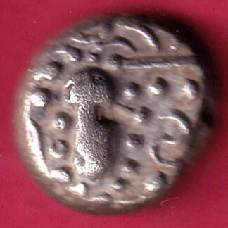 ANCIENT INDIA GADHAYA DYNASTY KING PORTRAIT COIN :- F3268