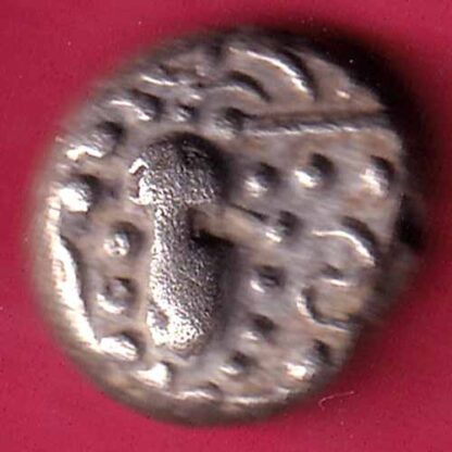ANCIENT INDIA GADHAYA DYNASTY KING PORTRAIT COIN :- F3268