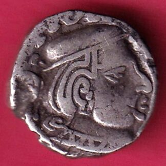 Ancient Western Kshatrap brockage Lakhi - F3282