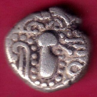 ANCIENT INDIA GADHAYA DYNASTY KING PORTRAIT COIN  – FB9575
