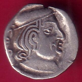 ANCIENT INDIA KSHATRAP DYNASTY KING PORTRAIT SILVER COIN – FB9585