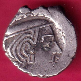 ANCIENT INDIA KSHATRAP DYNASTY KING PORTRAIT SILVER COIN – FB9625