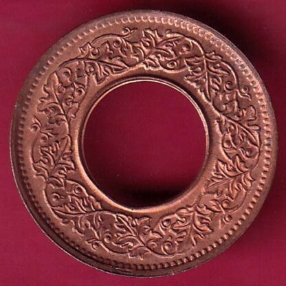 British india king george vi 1945 one pice beautiful copper coin - FB9695 - Image 2