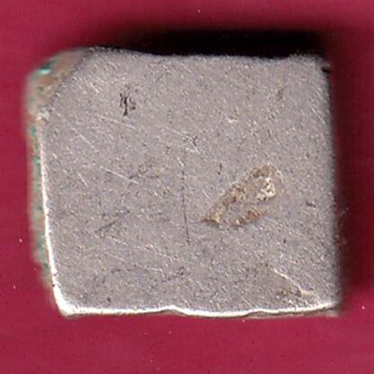 ANCIENT INDIA MAURYAN PERIOD ANIMAL STANDING MAGADH DYNASTY SILVER PUNCHMARK – FB9775 - Image 2