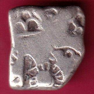 ANCIENT INDIA MAURYAN PERIOD ANIMAL STANDING MAGADH DYNASTY SILVER PUNCHMARK – FB9790